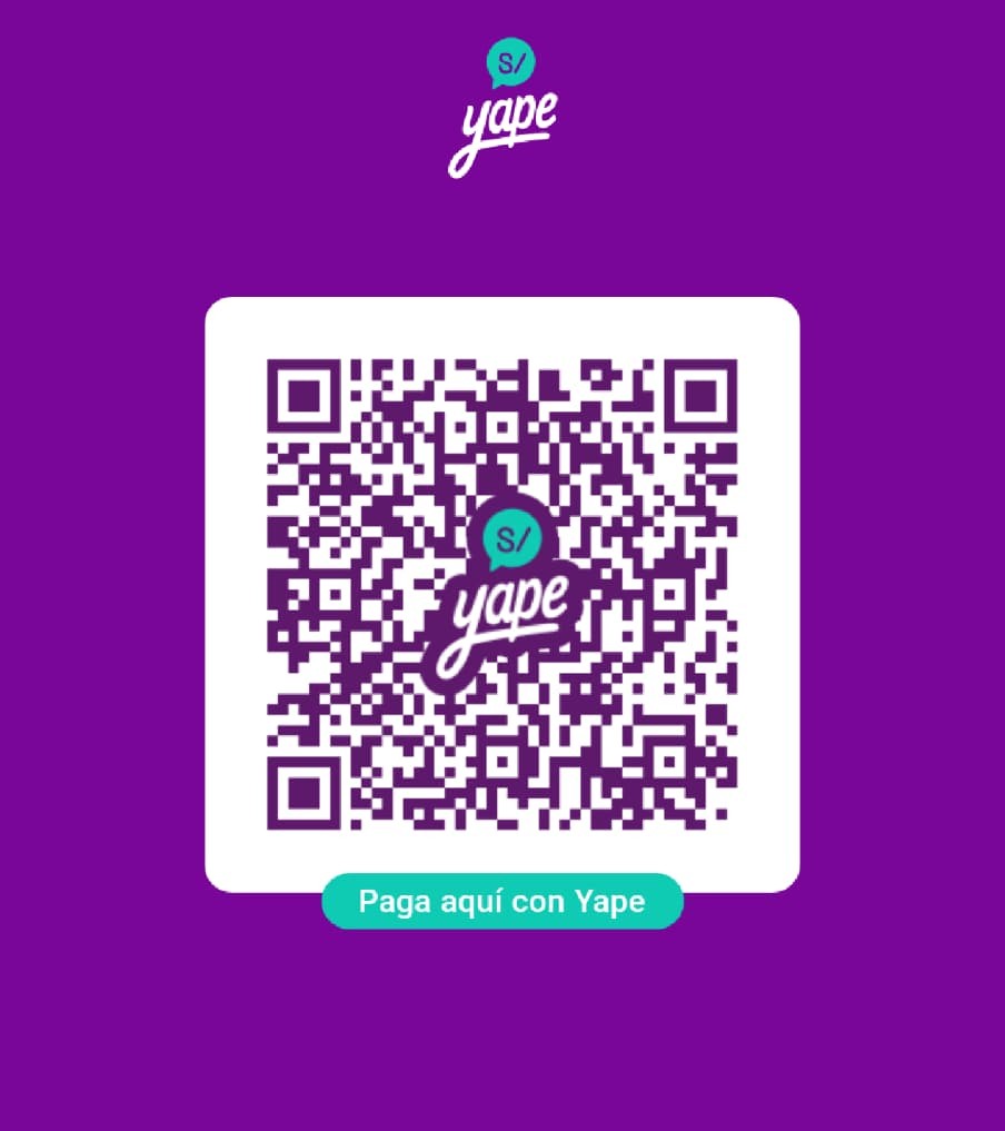 QR de Yape de MADXEN